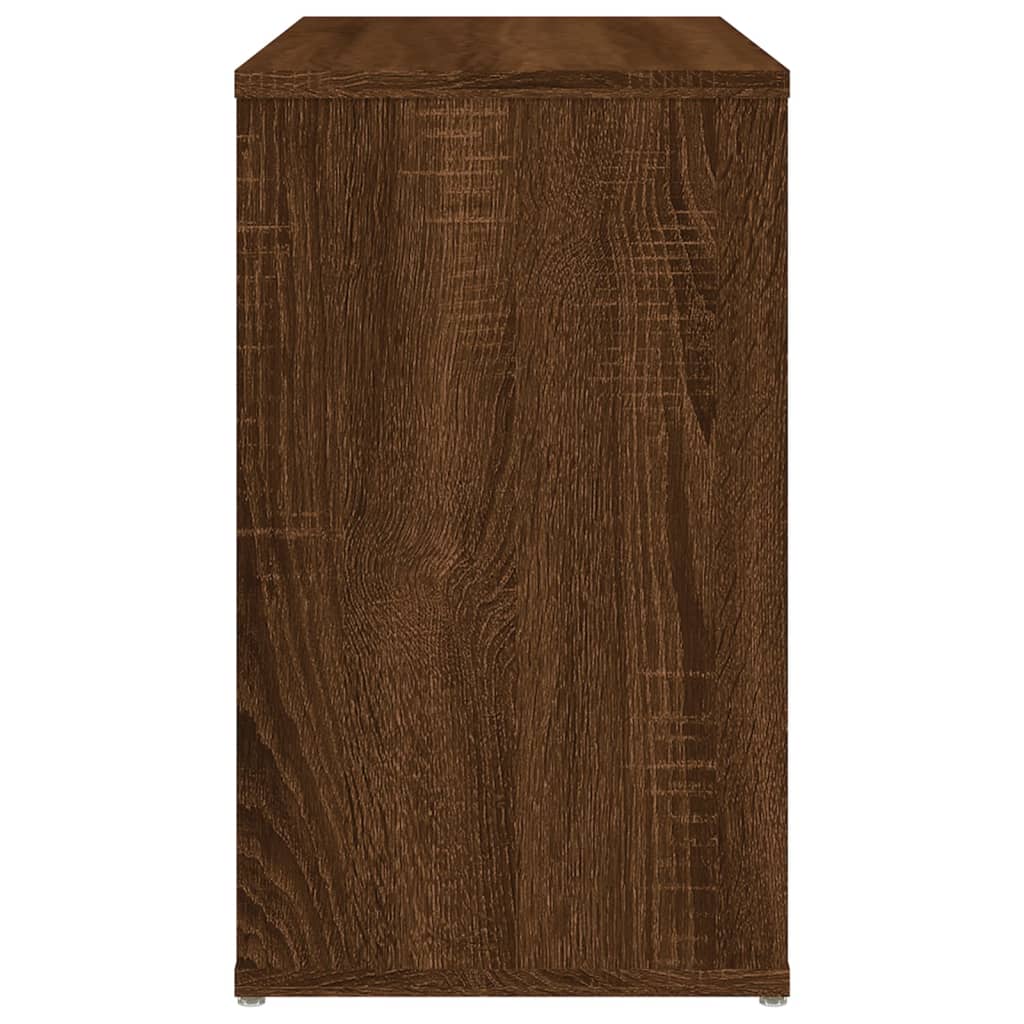 vidaXL Dulap lateral, stejar maro, 60x30x50 cm, lemn prelucrat