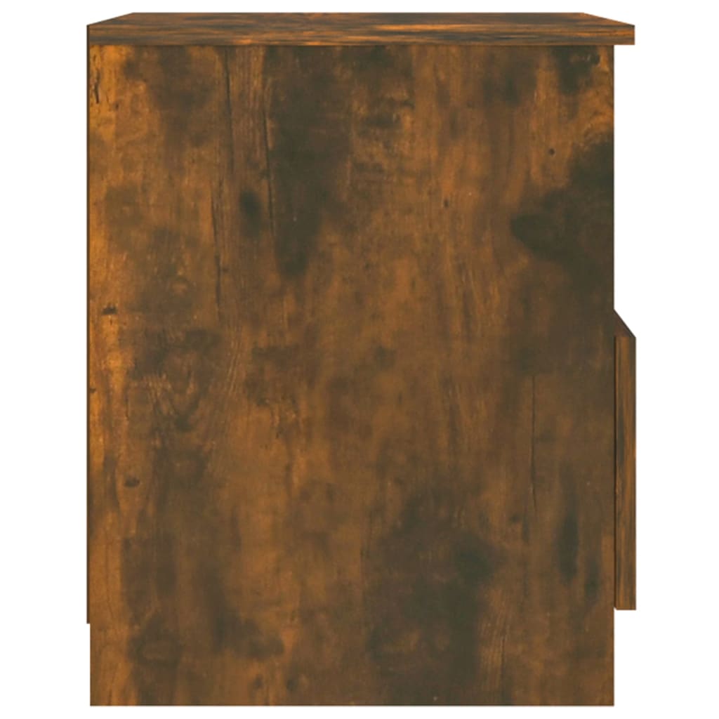 vidaXL Noptiere, 2 buc., stejar fumuriu, 40x40x50 cm, lemn compozit vidaXL Noptiere, 2 buc., stejar fumuriu, 40x40x50 cm, lemn compozit