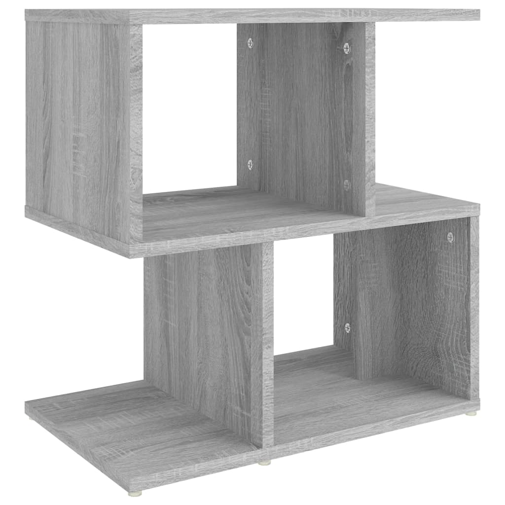 vidaXL Noptiere, 2 buc., gri sonoma, 50x30x51,5 cm, lemn prelucrat vidaXL Noptiere, 2 buc., gri sonoma, 50x30x51,5 cm, lemn prelucrat