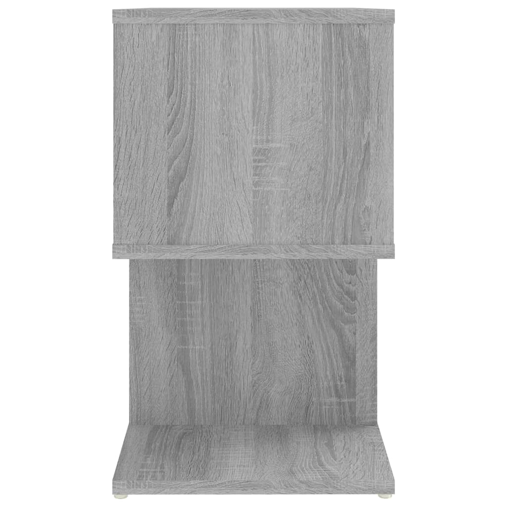 vidaXL Noptiere, 2 buc., gri sonoma, 50x30x51,5 cm, lemn prelucrat vidaXL Noptiere, 2 buc., gri sonoma, 50x30x51,5 cm, lemn prelucrat