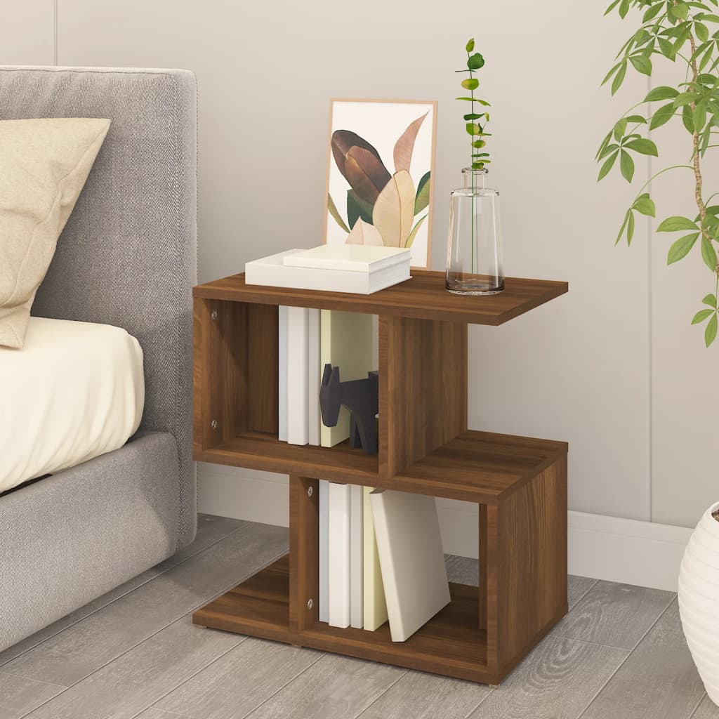 vidaXL Noptiere, 2 buc., stejar maro, 50x30x51,5 cm, lemn prelucrat vidaXL Noptiere, 2 buc., stejar maro, 50x30x51,5 cm, lemn prelucrat