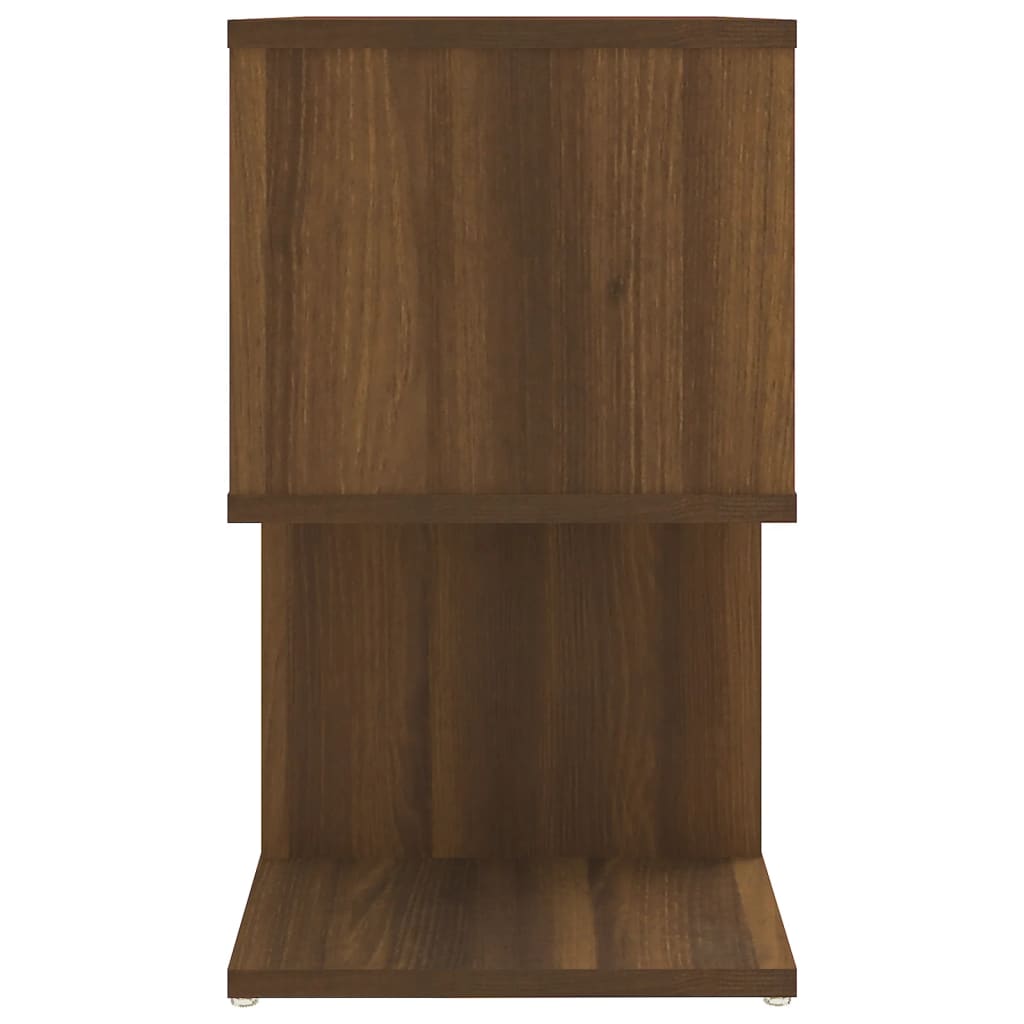 vidaXL Noptiere, 2 buc., stejar maro, 50x30x51,5 cm, lemn prelucrat vidaXL Noptiere, 2 buc., stejar maro, 50x30x51,5 cm, lemn prelucrat