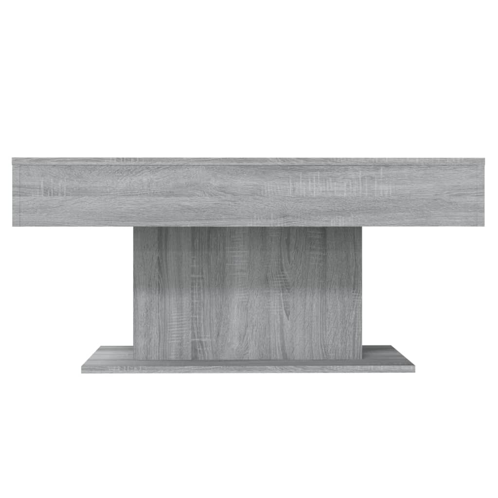 vidaXL Măsuță de cafea, gri sonoma, 96x50x45 cm, lemn prelucrat vidaXL Măsuță de cafea, gri sonoma, 96x50x45 cm, lemn prelucrat