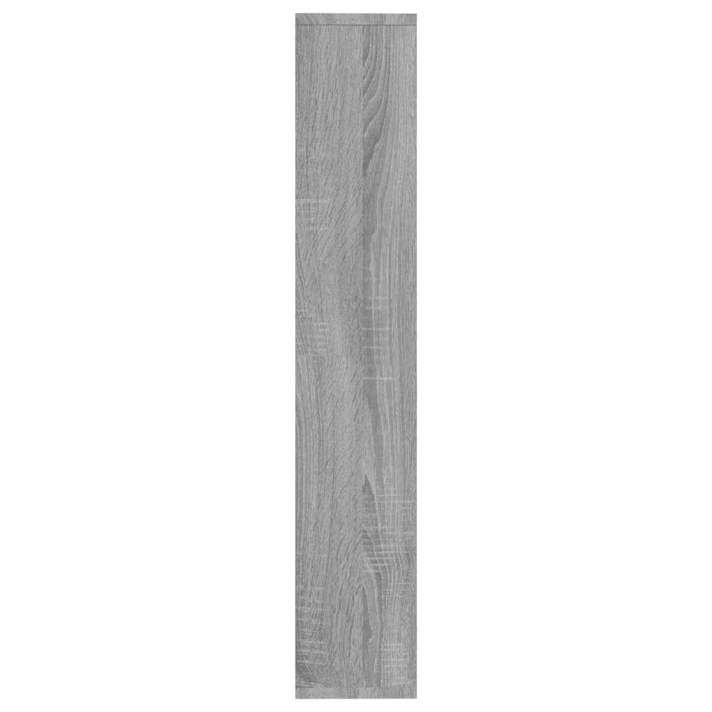 vidaXL Raft de perete, sonoma gri, 36x16x90 cm, lemn compozit vidaXL Raft de perete, sonoma gri, 36x16x90 cm, lemn compozit