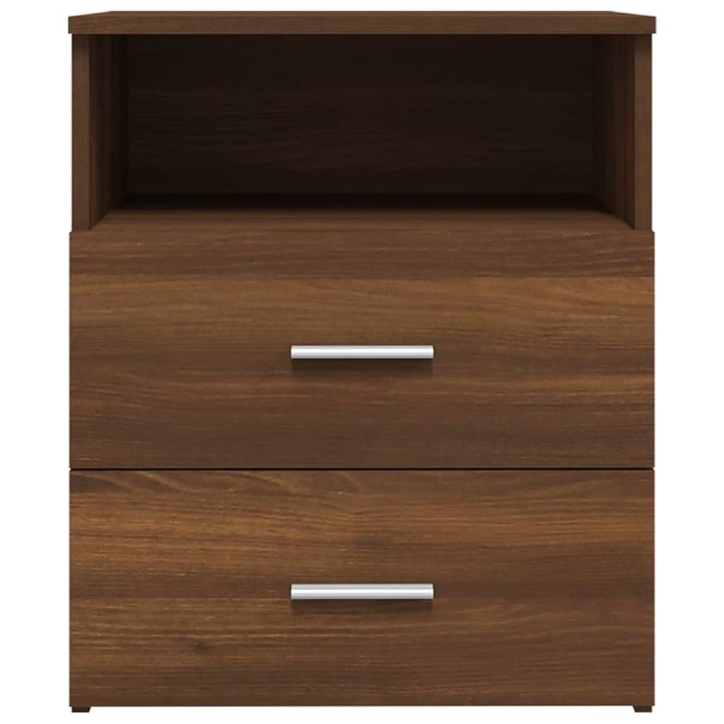 vidaXL Noptiere, 2 buc., stejar maro, 50x32x60 cm vidaXL Noptiere, 2 buc., stejar maro, 50x32x60 cm