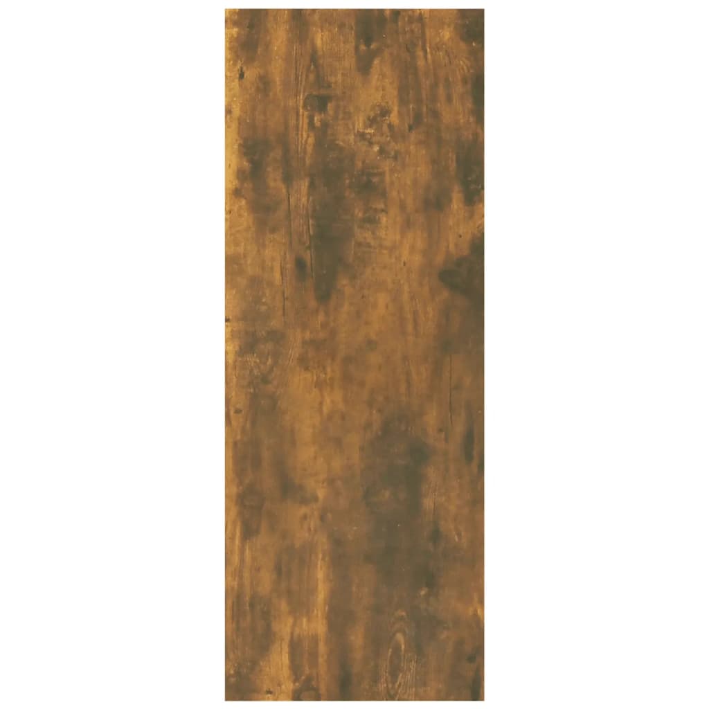 vidaXL Măsuță consolă, stejar fumuriu, 78x30x80 cm, lemn prelucrat vidaXL Măsuță consolă, stejar fumuriu, 78x30x80 cm, lemn prelucrat