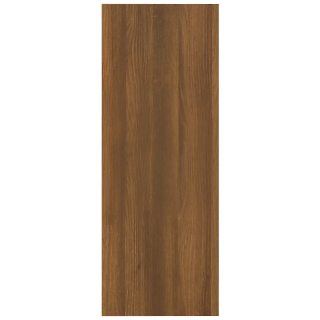 vidaXL Măsuță consolă, stejar maro, 105x30x80 cm, lemn prelucrat vidaXL Măsuță consolă, stejar maro, 105x30x80 cm, lemn prelucrat