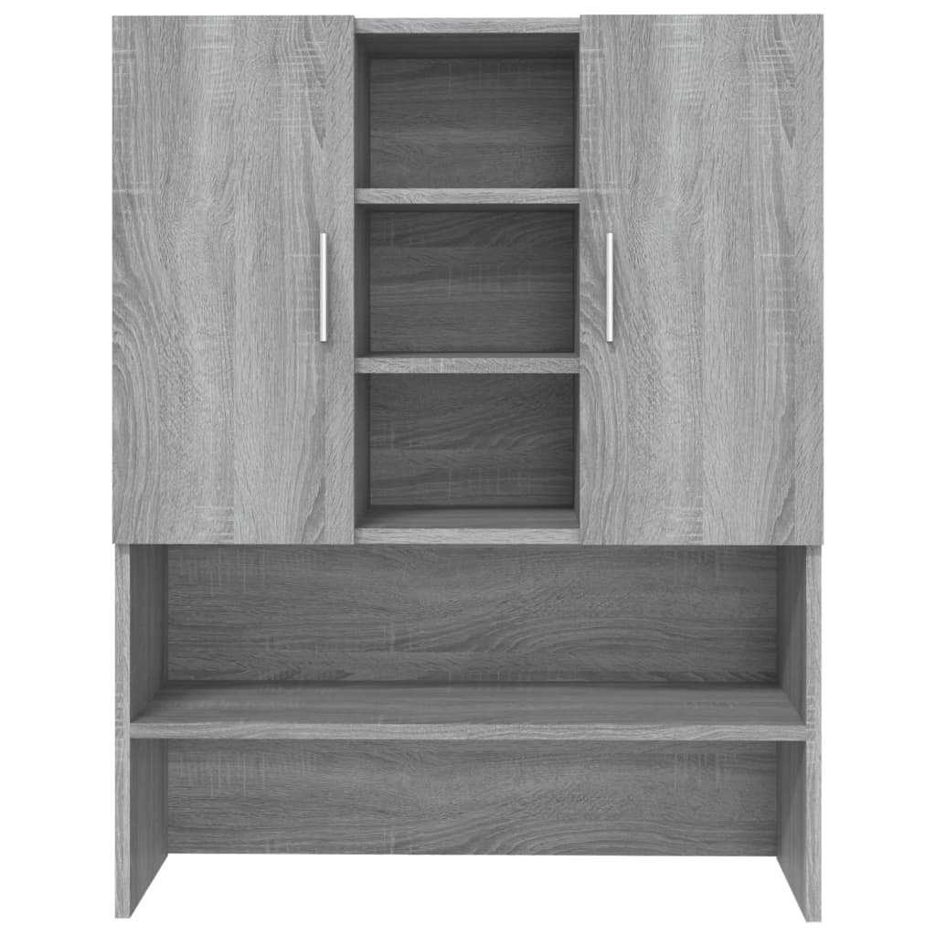 vidaXL Dulap mașină de spălat, gri sonoma, 70,5x25,5x90 cm vidaXL Dulap mașină de spălat, gri sonoma, 70,5x25,5x90 cm
