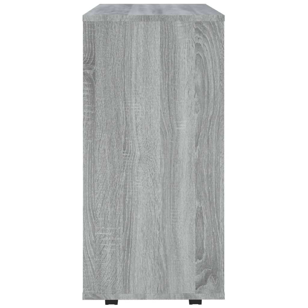 vidaXL Dulap cu roți, gri sonoma, 60x35x75 cm, lemn prelucrat vidaXL Dulap cu roți, gri sonoma, 60x35x75 cm, lemn prelucrat