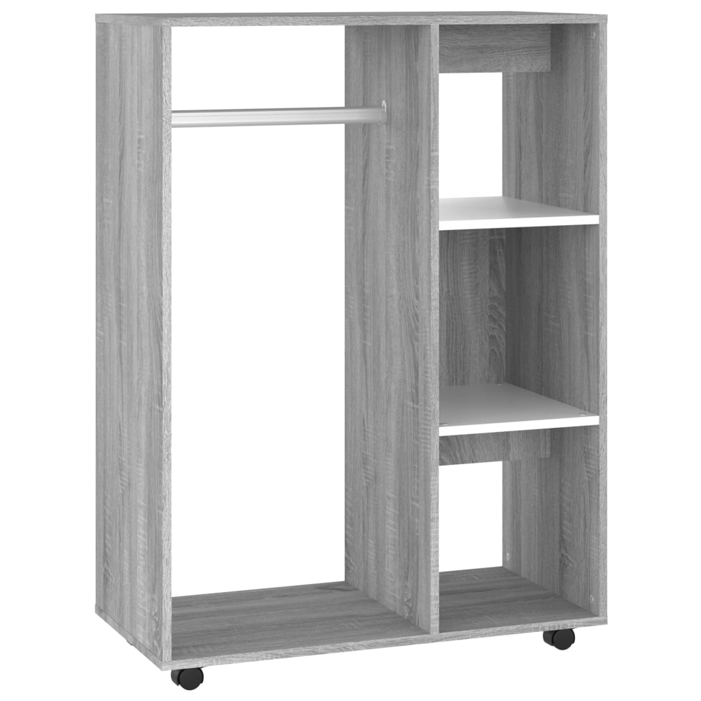 vidaXL Șifonier, gri sonoma, 80x40x110 cm, lemn prelucrat vidaXL Șifonier, gri sonoma, 80x40x110 cm, lemn prelucrat