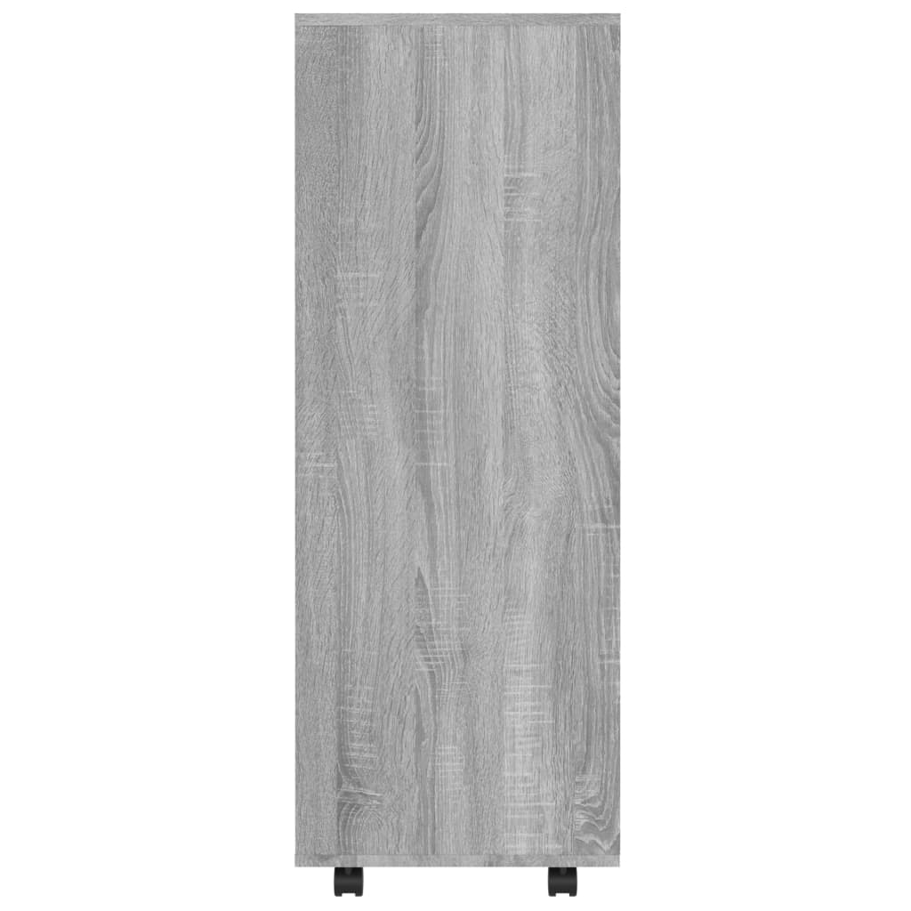 vidaXL Șifonier, gri sonoma, 80x40x110 cm, lemn prelucrat vidaXL Șifonier, gri sonoma, 80x40x110 cm, lemn prelucrat