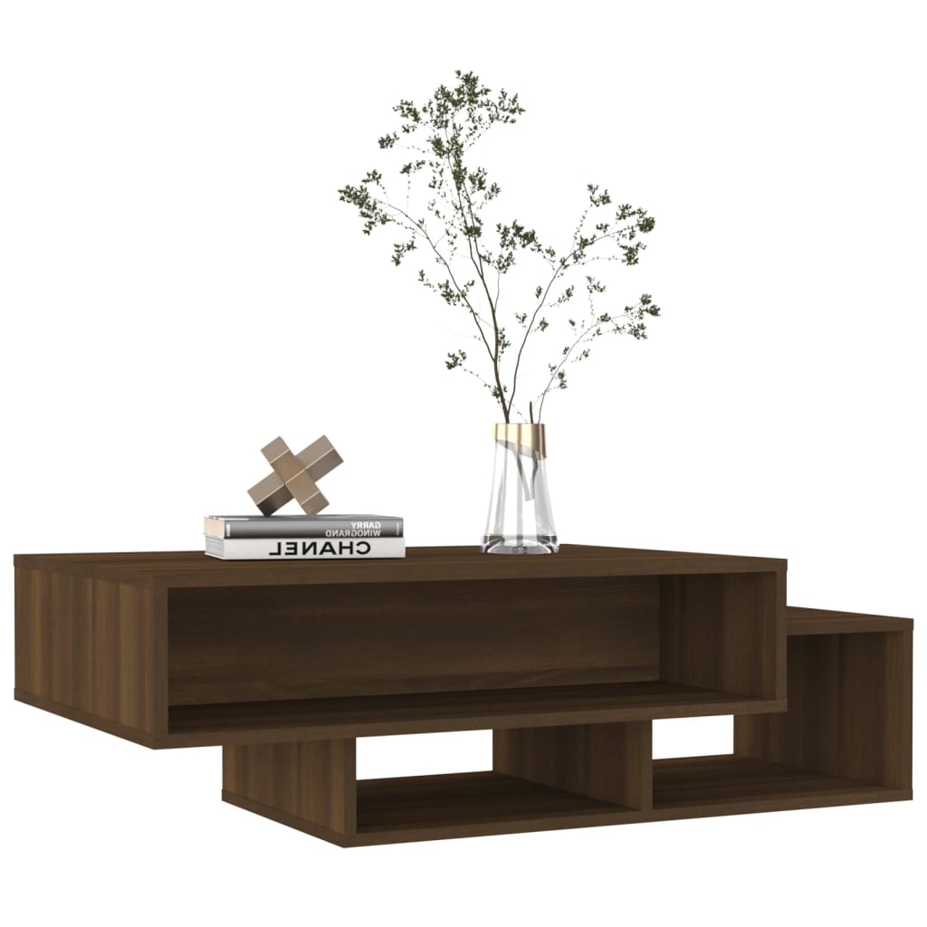 vidaXL Măsuță de cafea, stejar maro, 105x55x32 cm, stejar maro vidaXL Măsuță de cafea, stejar maro, 105x55x32 cm, stejar maro