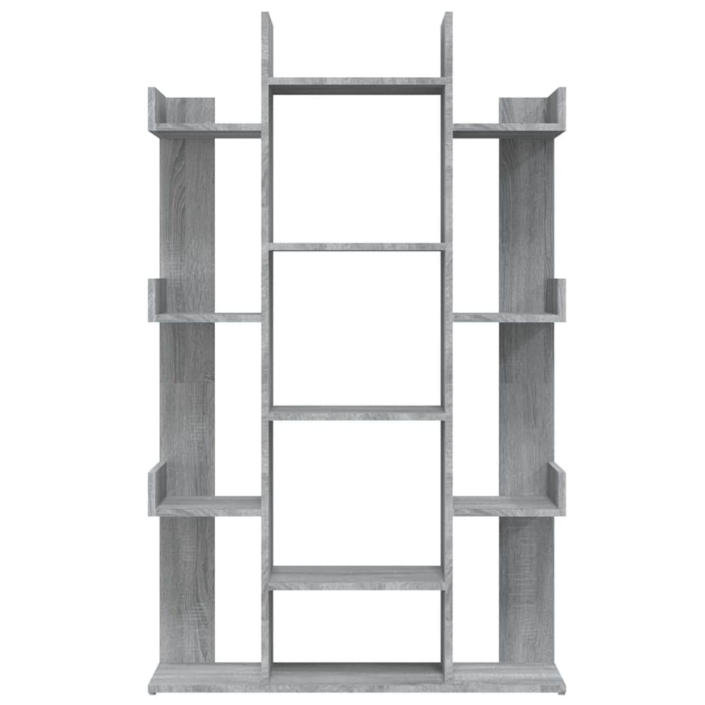 vidaXL Bibliotecă, gri sonoma, 86x25,5x140 cm, lemn prelucrat vidaXL Bibliotecă, gri sonoma, 86x25,5x140 cm, lemn prelucrat