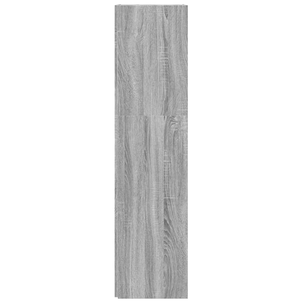 vidaXL Dulap colțar, gri sonoma, 33x33x132 cm, lemn prelucrat vidaXL Dulap colțar, gri sonoma, 33x33x132 cm, lemn prelucrat