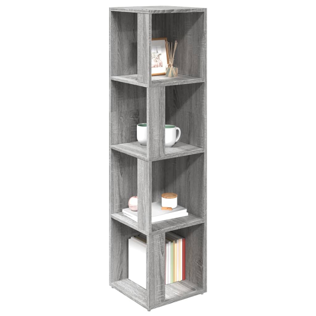 vidaXL Dulap colțar, gri sonoma, 33x33x132 cm, lemn prelucrat vidaXL Dulap colțar, gri sonoma, 33x33x132 cm, lemn prelucrat
