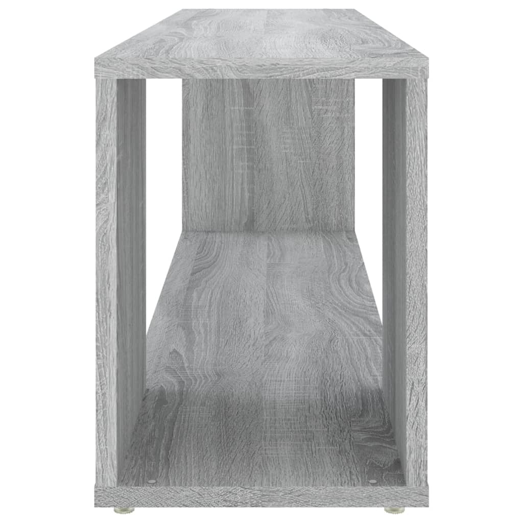 vidaXL Comodă TV, sonoma gri, 100x24x32 cm, lemn prelucrat vidaXL Comodă TV, sonoma gri, 100x24x32 cm, lemn prelucrat