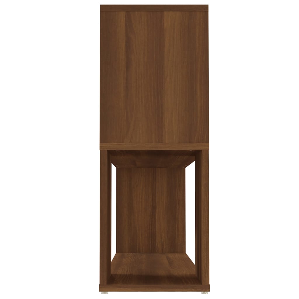 vidaXL Bibliotecă, stejar maro, 100x24x63 cm, lemn prelucrat