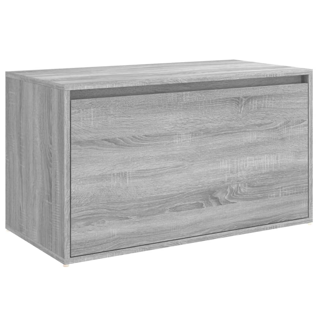 vidaXL Bancă de hol, gri sonoma, 80x40x45 cm, lemn prelucrat vidaXL Bancă de hol, gri sonoma, 80x40x45 cm, lemn prelucrat