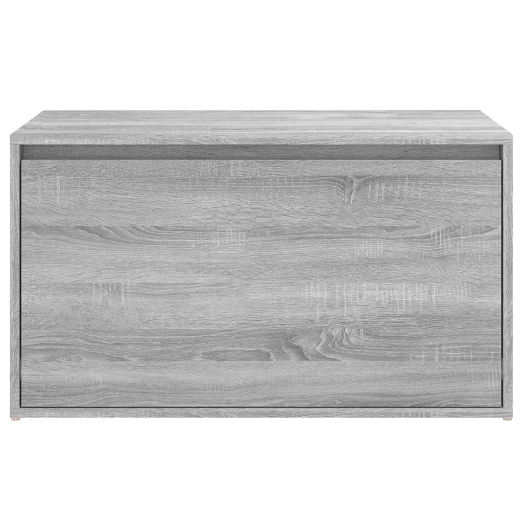 vidaXL Bancă de hol, gri sonoma, 80x40x45 cm, lemn prelucrat vidaXL Bancă de hol, gri sonoma, 80x40x45 cm, lemn prelucrat