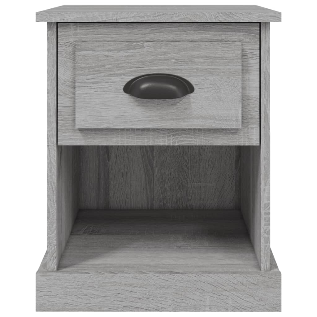 vidaXL Noptieră, gri sonoma, 39x39x47,5 cm, lemn prelucrat