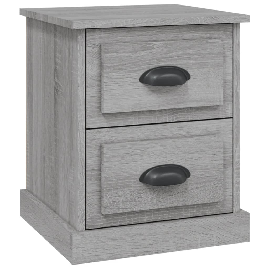 vidaXL Noptieră, gri sonoma, 39x39x47,5 cm, lemn prelucrat