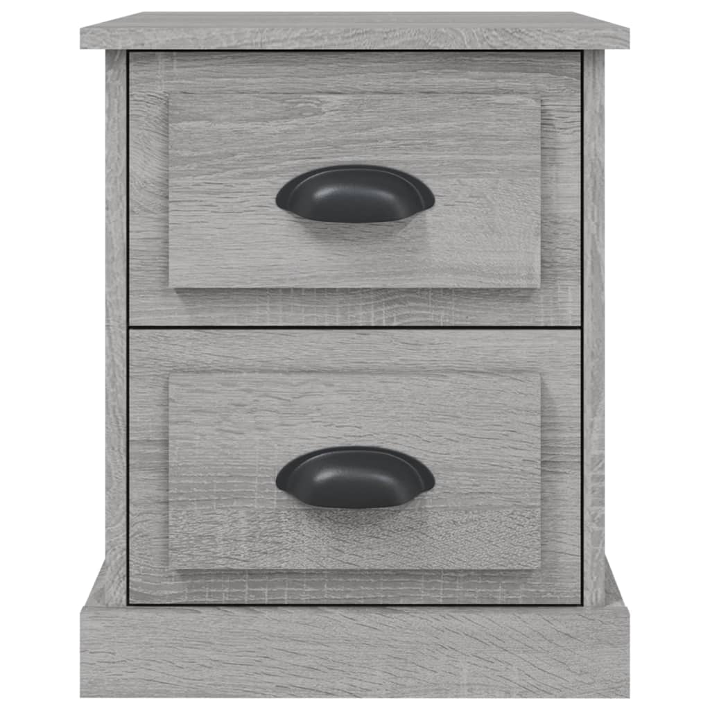 vidaXL Noptieră, gri sonoma, 39x39x47,5 cm, lemn prelucrat