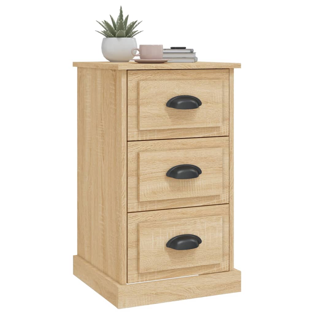 vidaXL Noptieră, stejar sonoma, 39x39x67 cm, lemn prelucrat vidaXL Noptieră, stejar sonoma, 39x39x67 cm, lemn prelucrat