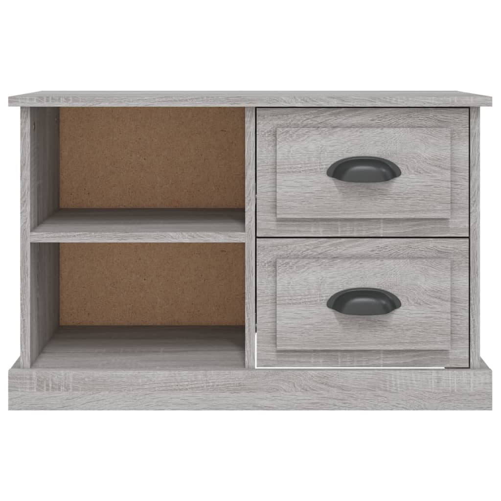 vidaXL Comodă TV, gri sonoma, 73x35,5x47,5 cm, lemn prelucrat vidaXL Comodă TV, gri sonoma, 73x35,5x47,5 cm, lemn prelucrat