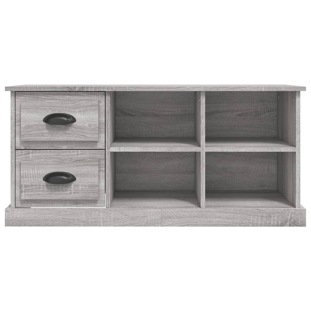 vidaXL Comodă TV, gri sonoma, 102x35,5x47,5 cm, lemn prelucrat vidaXL Comodă TV, gri sonoma, 102x35,5x47,5 cm, lemn prelucrat