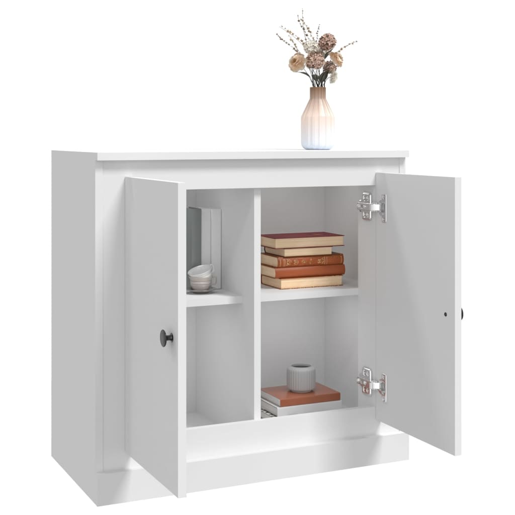 vidaXL Servantă, alb, 70x35,5x67,5 cm, lemn prelucrat vidaXL Servantă, alb, 70x35,5x67,5 cm, lemn prelucrat