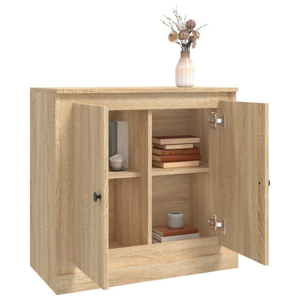 vidaXL Servantă, stejar sonoma, 70x35,5x67,5 cm, lemn prelucrat