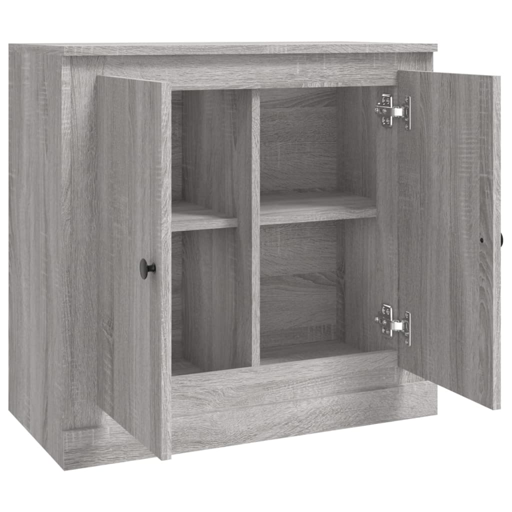 vidaXL Servantă, gri sonoma, 70x35,5x67,5 cm, lemn prelucrat