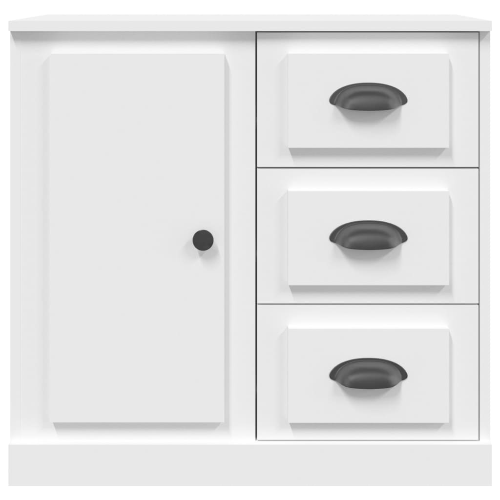 vidaXL Servantă, alb, 70x35,5x67,5 cm, lemn prelucrat