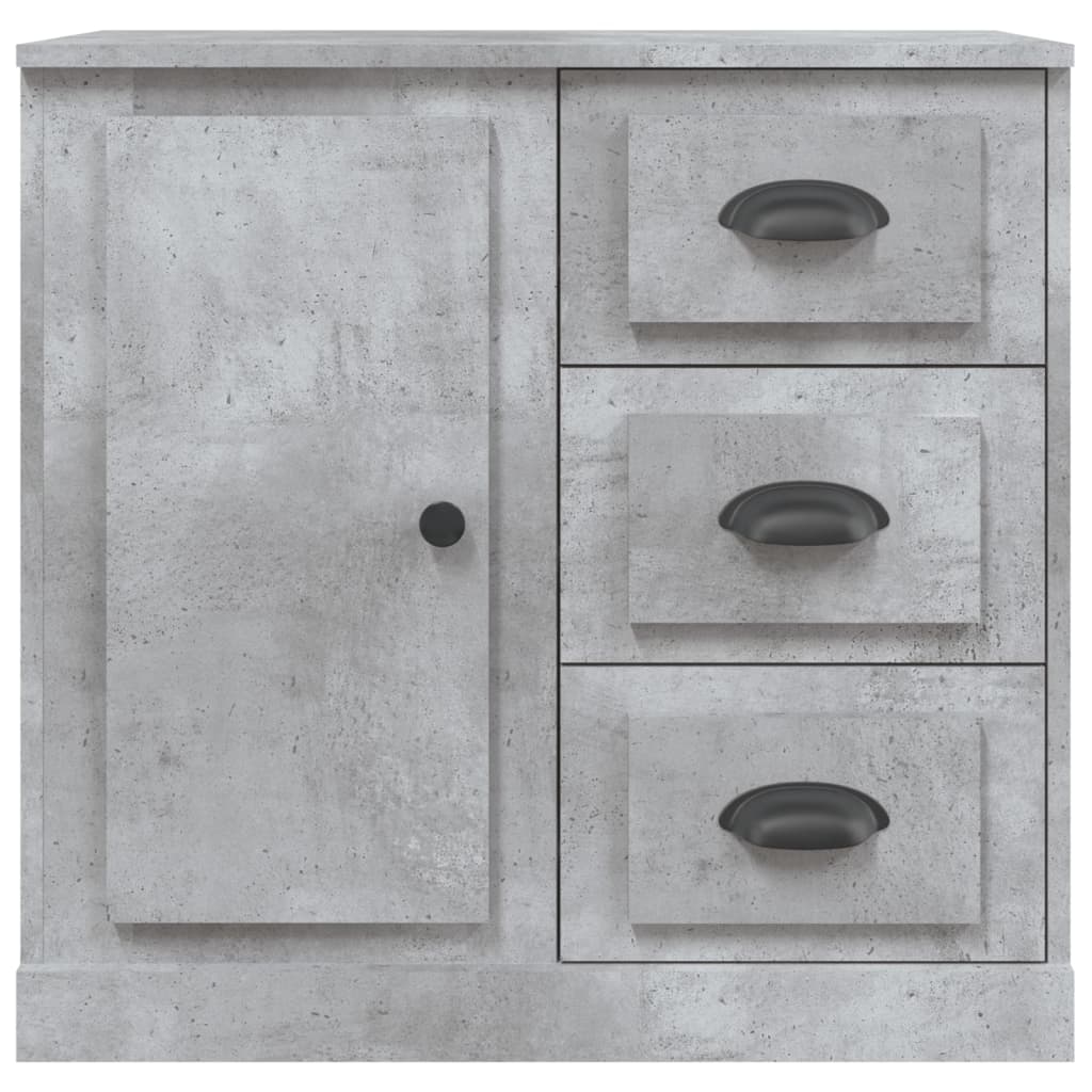 vidaXL Servantă, gri beton, 70x35,5x67,5 cm, lemn prelucrat vidaXL Servantă, gri beton, 70x35,5x67,5 cm, lemn prelucrat