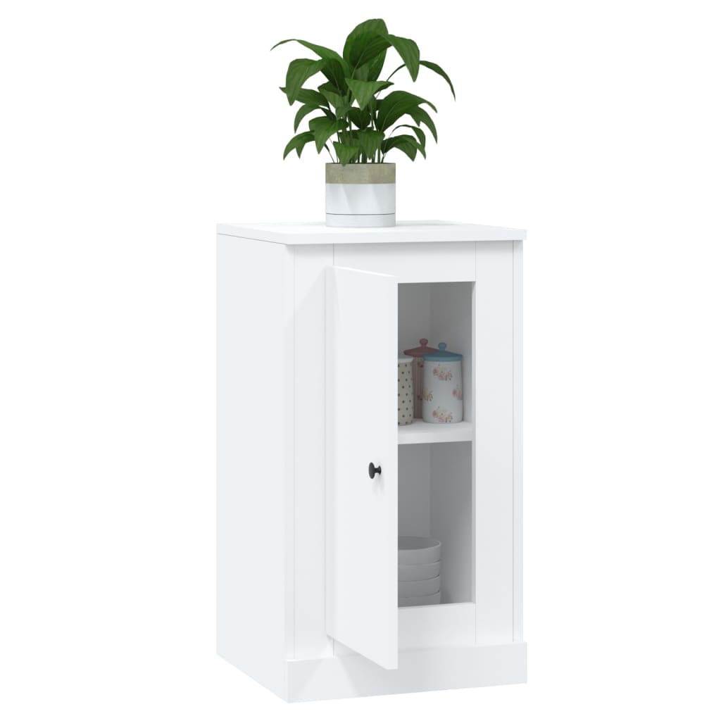 vidaXL Servantă, alb, 37,5x35,5x67,5 cm, lemn prelucrat vidaXL Servantă, alb, 37,5x35,5x67,5 cm, lemn prelucrat