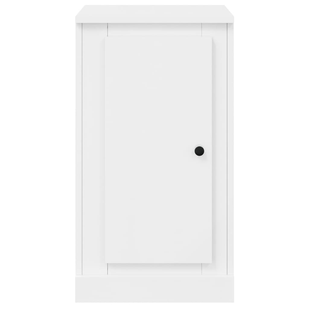 vidaXL Servantă, alb extralucios, 37,5x35,5x67,5 cm, lemn prelucrat vidaXL Servantă, alb extralucios, 37,5x35,5x67,5 cm, lemn prelucrat