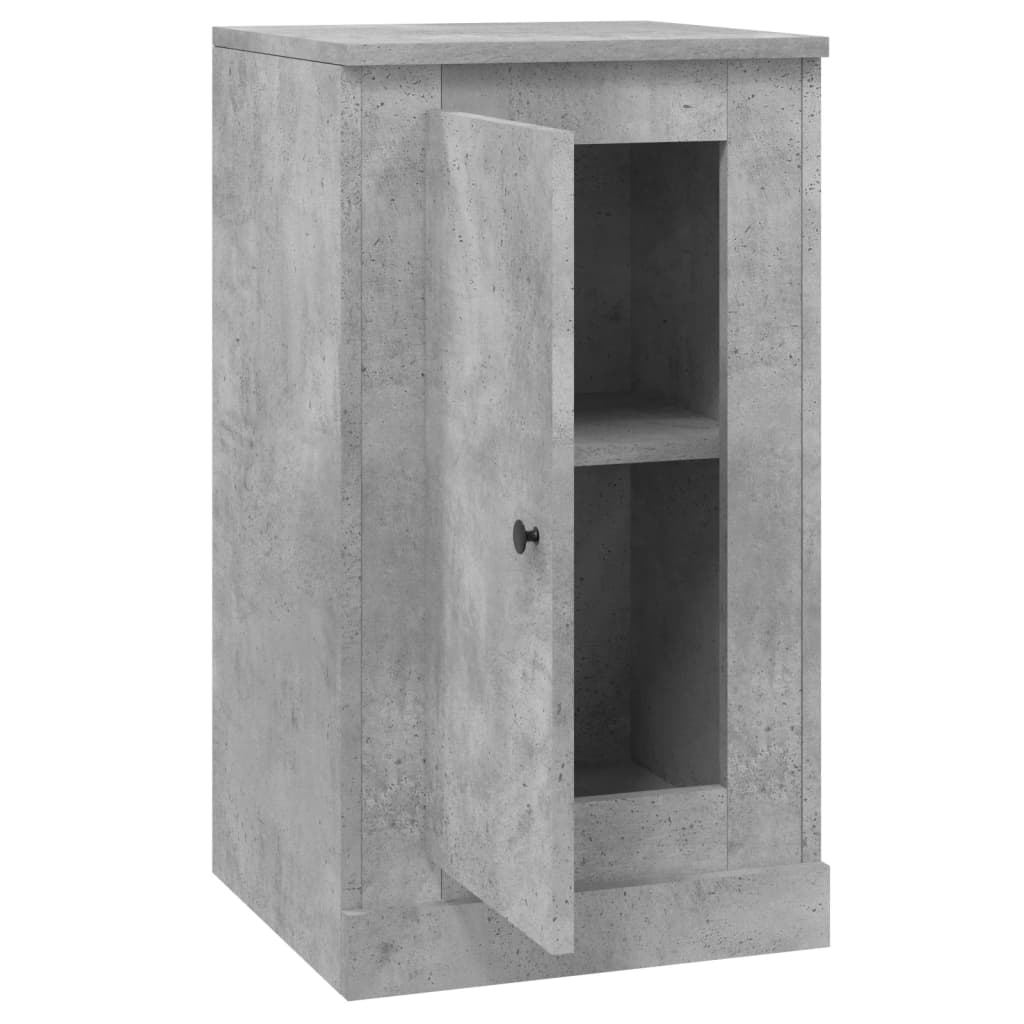vidaXL Servantă, gri beton, 37,5x35,5x67,5 cm, lemn prelucrat vidaXL Servantă, gri beton, 37,5x35,5x67,5 cm, lemn prelucrat