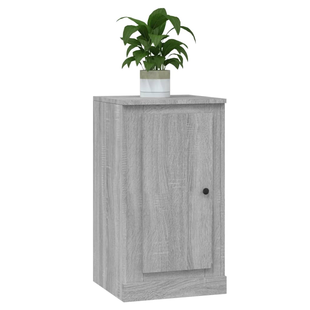 vidaXL Servantă, gri sonoma, 37,5x35,5x67,5 cm, lemn prelucrat vidaXL Servantă, gri sonoma, 37,5x35,5x67,5 cm, lemn prelucrat