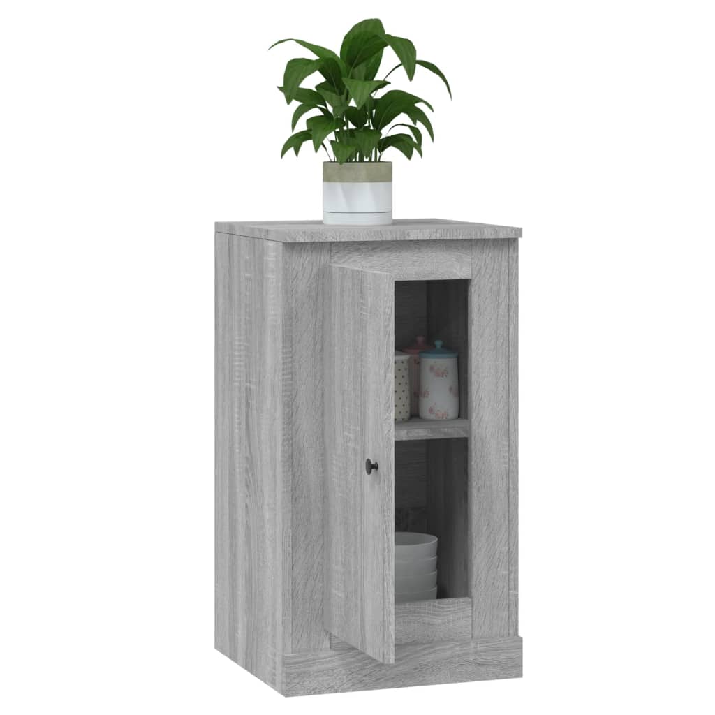 vidaXL Servantă, gri sonoma, 37,5x35,5x67,5 cm, lemn prelucrat vidaXL Servantă, gri sonoma, 37,5x35,5x67,5 cm, lemn prelucrat