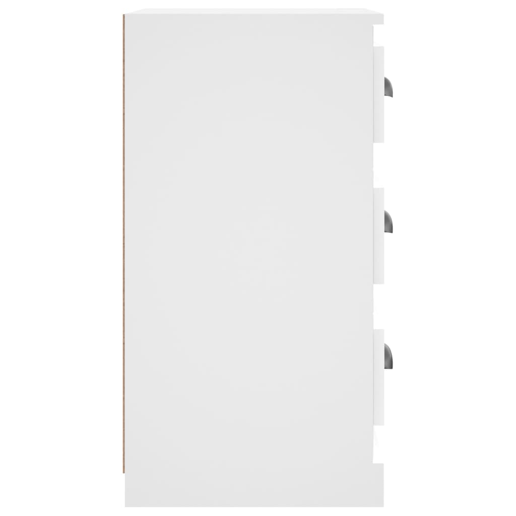 vidaXL Servantă, alb, 36x35,5x67,5 cm, lemn prelucrat vidaXL Servantă, alb, 36x35,5x67,5 cm, lemn prelucrat