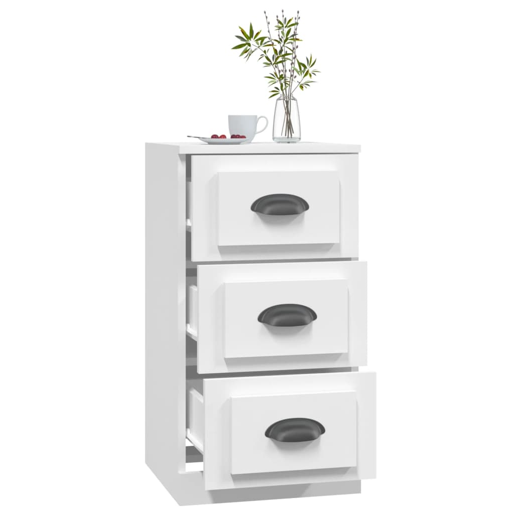 vidaXL Servantă, alb, 36x35,5x67,5 cm, lemn prelucrat vidaXL Servantă, alb, 36x35,5x67,5 cm, lemn prelucrat