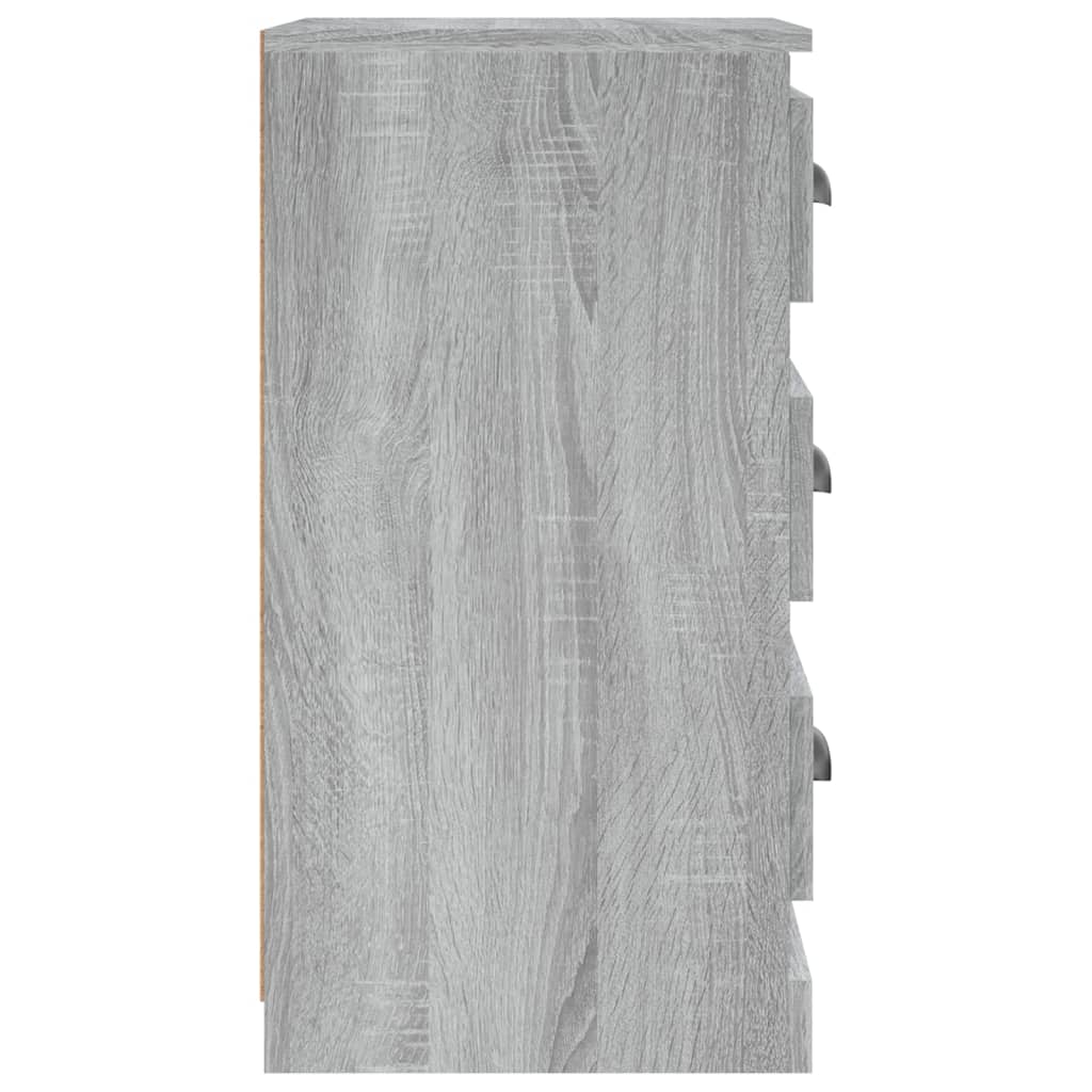 vidaXL Servantă, gri sonoma, 36x35,5x67,5 cm, lemn prelucrat vidaXL Servantă, gri sonoma, 36x35,5x67,5 cm, lemn prelucrat