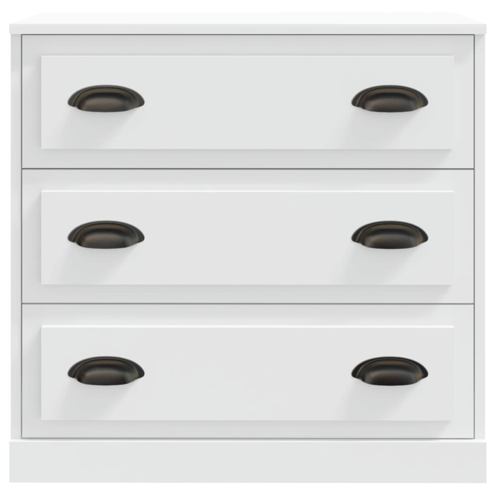 vidaXL Servantă, alb, 70x35,5x67,5 cm, lemn prelucrat