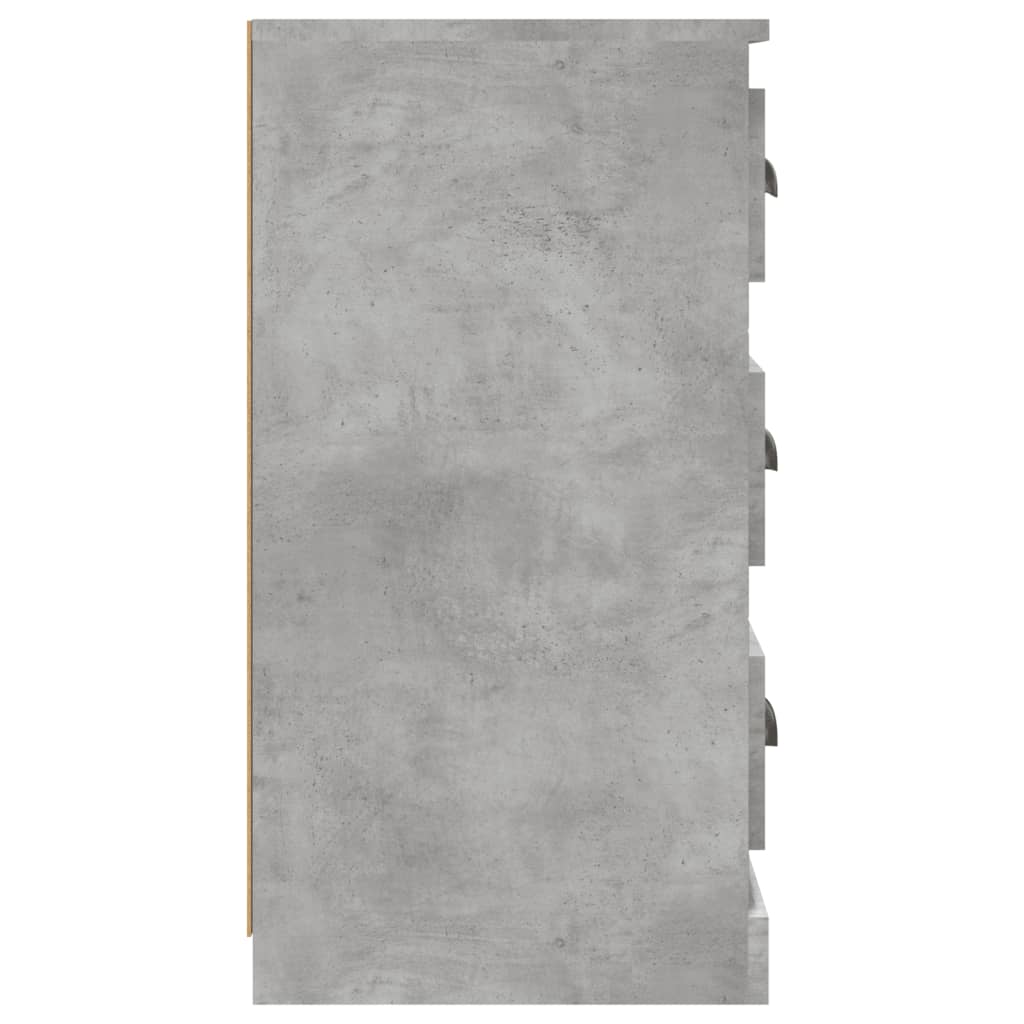 vidaXL Servantă, gri beton, 70x35,5x67,5 cm, lemn prelucrat