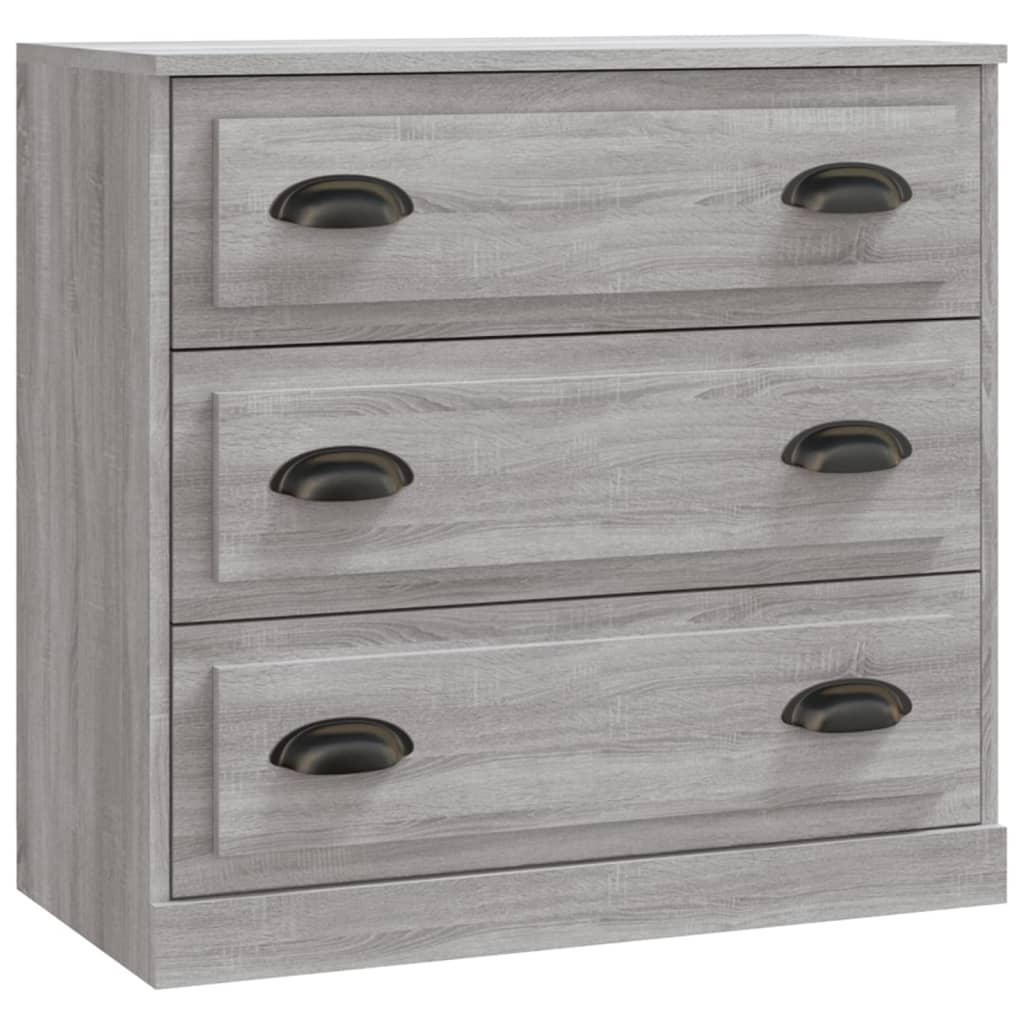 vidaXL Servantă, gri sonoma, 70x35,5x67,5 cm, lemn prelucrat vidaXL Servantă, gri sonoma, 70x35,5x67,5 cm, lemn prelucrat