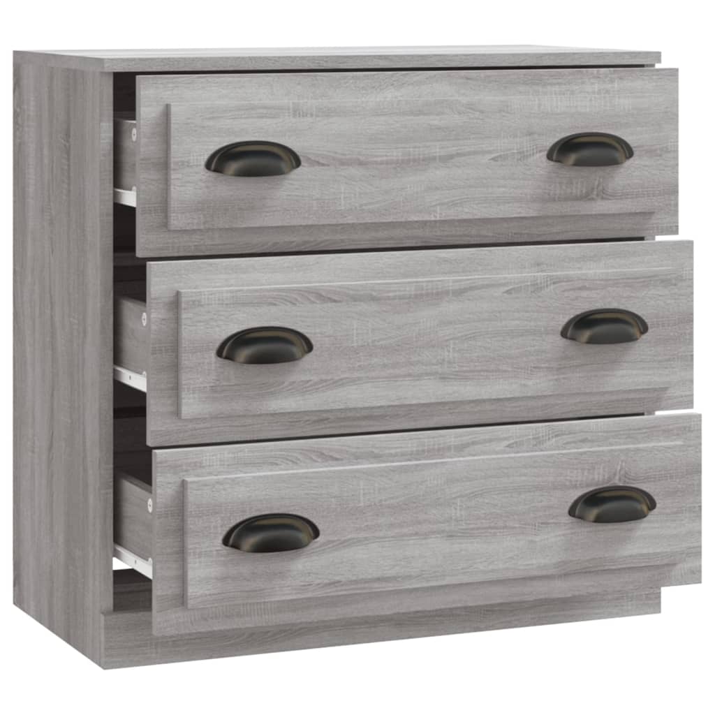 vidaXL Servantă, gri sonoma, 70x35,5x67,5 cm, lemn prelucrat vidaXL Servantă, gri sonoma, 70x35,5x67,5 cm, lemn prelucrat
