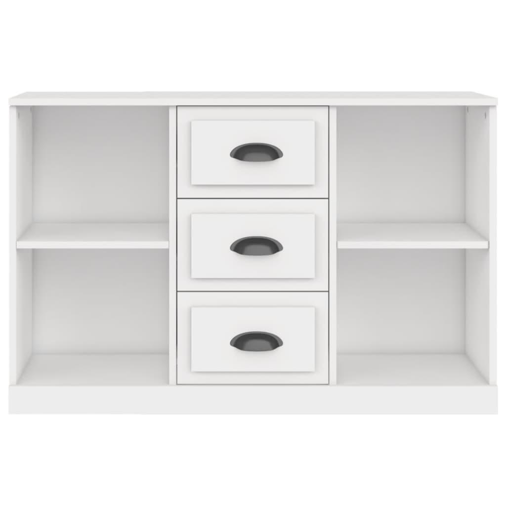 vidaXL Servantă, alb, 104,5x35,5x67,5 cm, lemn prelucrat vidaXL Servantă, alb, 104,5x35,5x67,5 cm, lemn prelucrat
