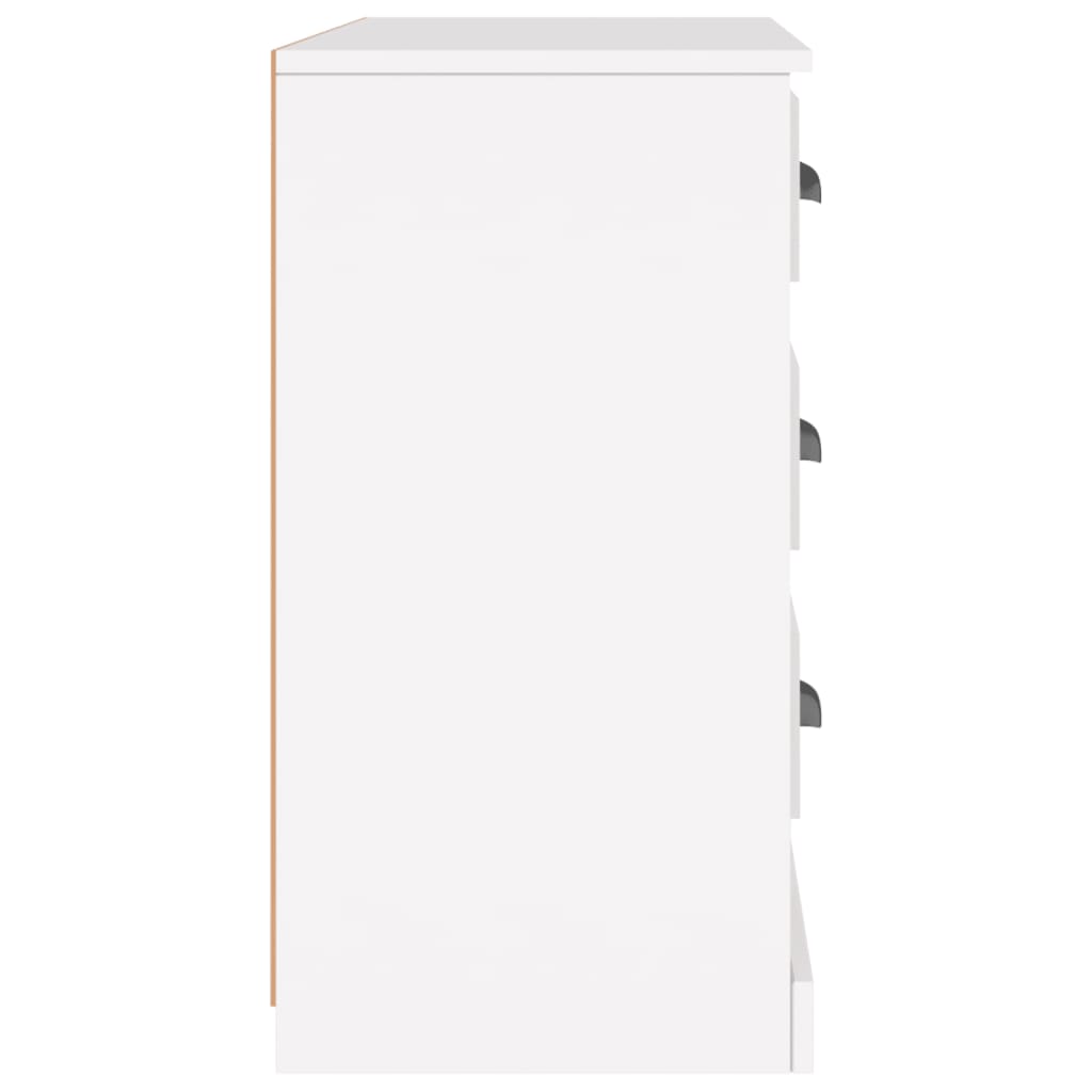 vidaXL Servantă, alb, 104,5x35,5x67,5 cm, lemn prelucrat vidaXL Servantă, alb, 104,5x35,5x67,5 cm, lemn prelucrat