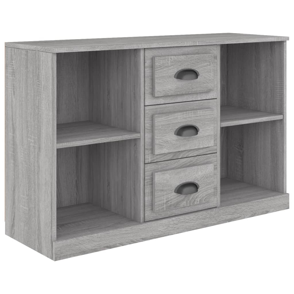 vidaXL Servantă, gri sonoma, 104,5x35,5x67,5 cm, lemn prelucrat vidaXL Servantă, gri sonoma, 104,5x35,5x67,5 cm, lemn prelucrat