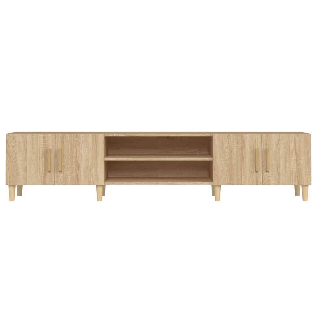 vidaXL Comodă TV, stejar sonoma, 180x31,5x40 cm, lemn prelucrat vidaXL Comodă TV, stejar sonoma, 180x31,5x40 cm, lemn prelucrat